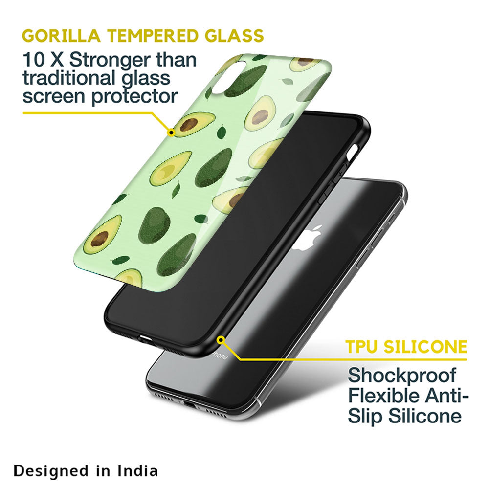 Pears Green Glass Case For iPhone XS Max