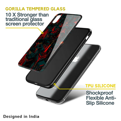 City Light Glass Case For iPhone XS Max