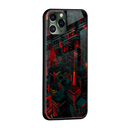 City Light Glass Case For iPhone XS Max