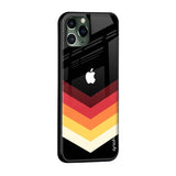 Abstract Arrow Pattern Glass Case For iPhone 13 Pro