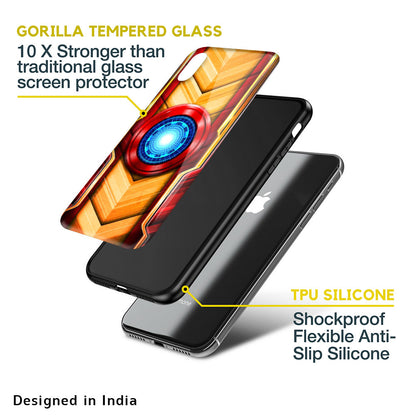 Arc Reactor Glass Case for iPhone 11 Pro Max