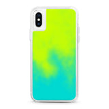 Sneak Peek Green Neon Sand Glow Case