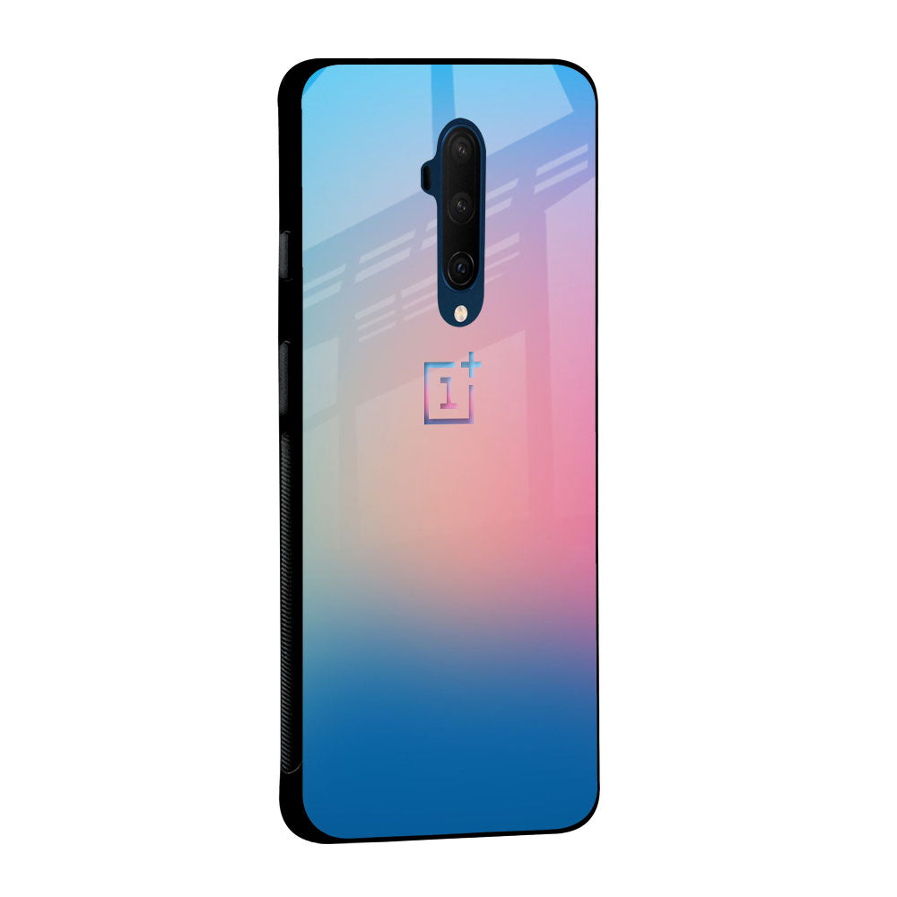 Blue & Pink Ombre Glass case for OnePlus 10T 5G