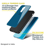 Cobalt Blue Glass Case for OnePlus 10T 5G