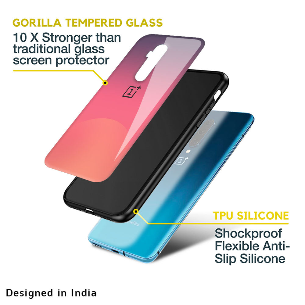 Sunset Orange Glass Case for OnePlus Nord CE 2 Lite 5G