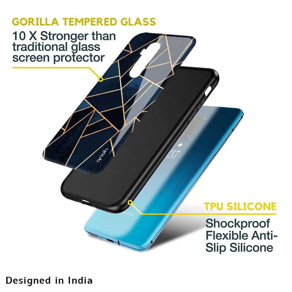 Abstract Tiles Glass case for OnePlus Nord N20 5G