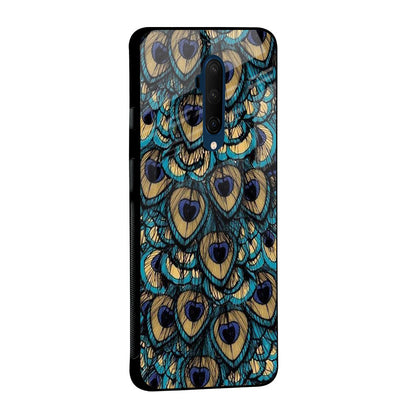 Peacock Feathers Glass case for OnePlus Nord CE