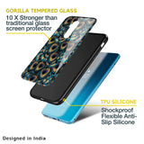 Peacock Feathers Glass Case for OnePlus Nord 2