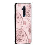 Shimmer Roses Glass case for OnePlus 8