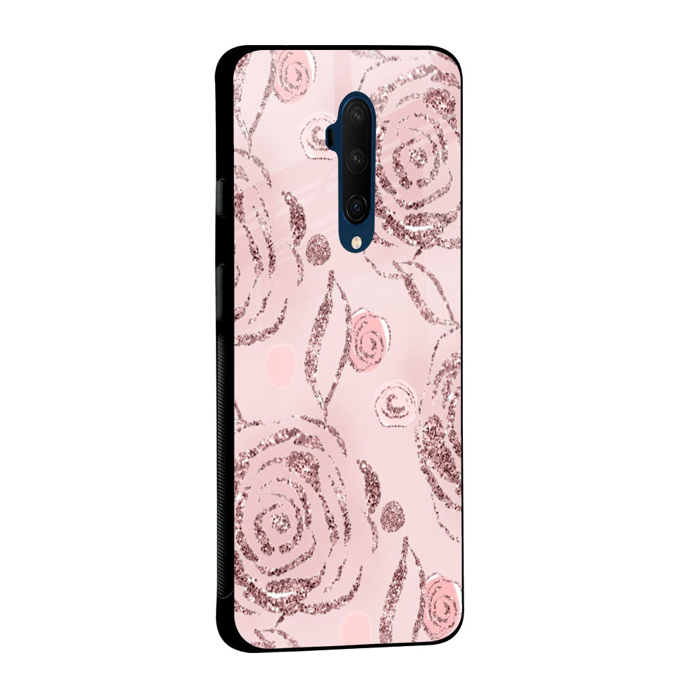 Shimmer Roses Glass Case for OnePlus Nord 2