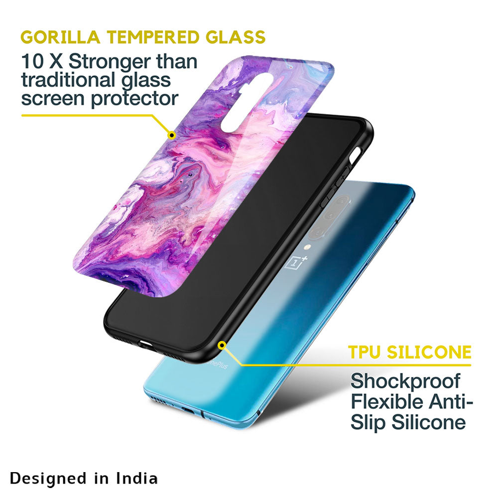 Cosmic Galaxy Glass Case for OnePlus Nord CE