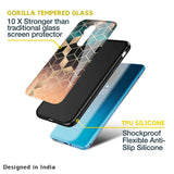 Bronze Texture Glass Case for OnePlus 10T 5G