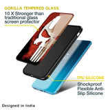 Red Skull Glass Case for OnePlus 10T 5G