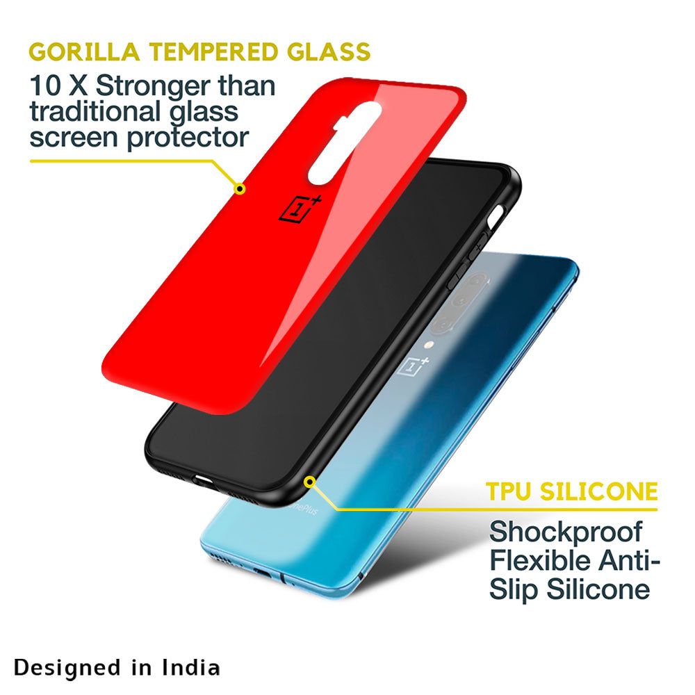 Blood Red Glass Case for OnePlus Nord N20 SE