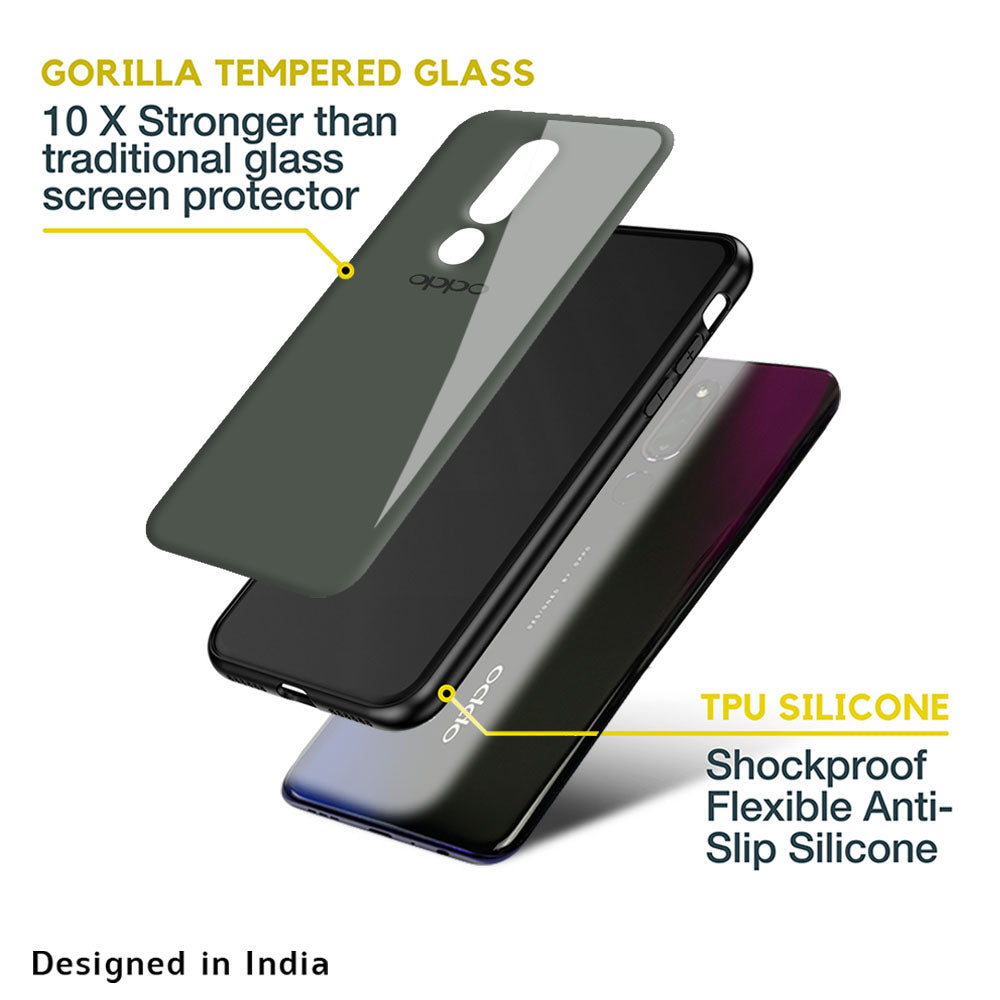 Charcoal Glass Case for OPPO A77s