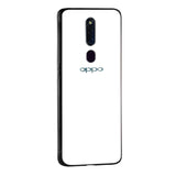 Arctic White Glass Case for Oppo A16K