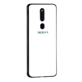 Arctic White Glass Case for Oppo A76