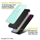 Teal Glass Case for Oppo F21s Pro