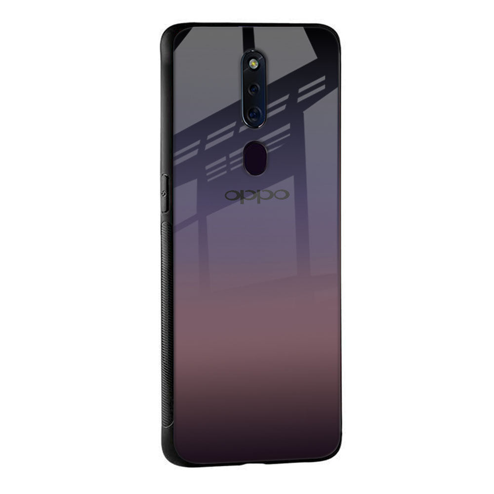 Grey Ombre Glass Case for OPPO A77s