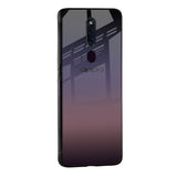 Grey Ombre Glass Case for OPPO A77s