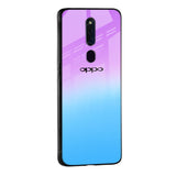 Unicorn Pattern Glass Case for Oppo F21s Pro