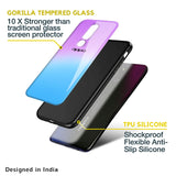 Unicorn Pattern Glass Case for Oppo F21s Pro