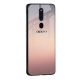 Golden Mauve Glass Case for Oppo F21s Pro