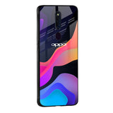 Colorful Fluid Glass Case for OPPO A77s