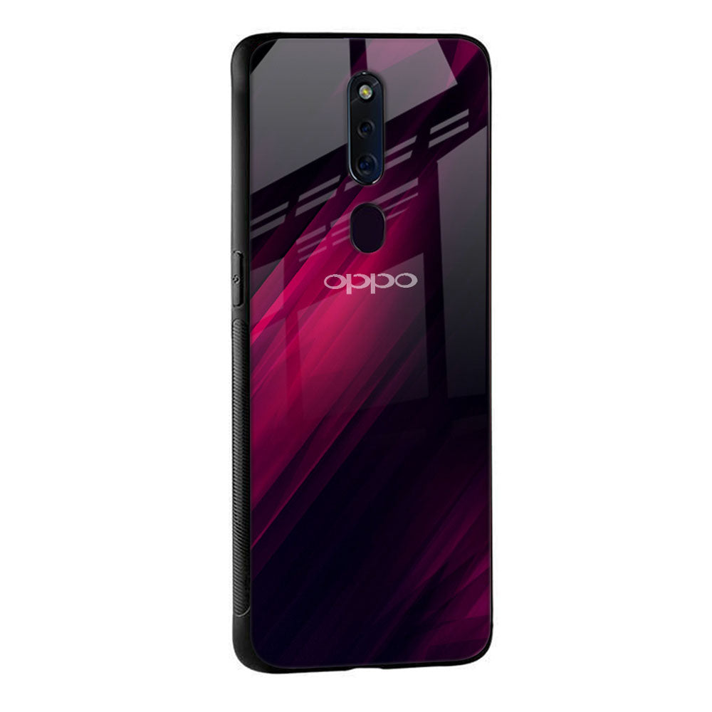 Razor Black Glass Case for OPPO A77s