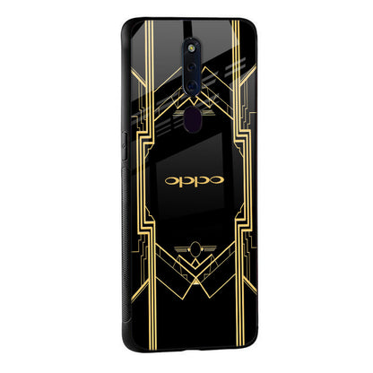 Sacred Logo Glass Case for OPPO A77s