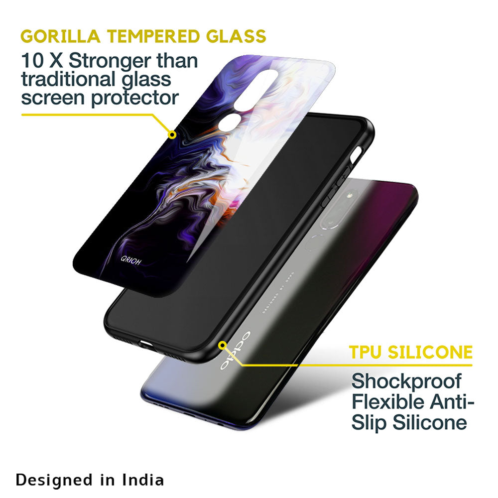 Enigma Smoke Glass Case for Oppo F11 Pro