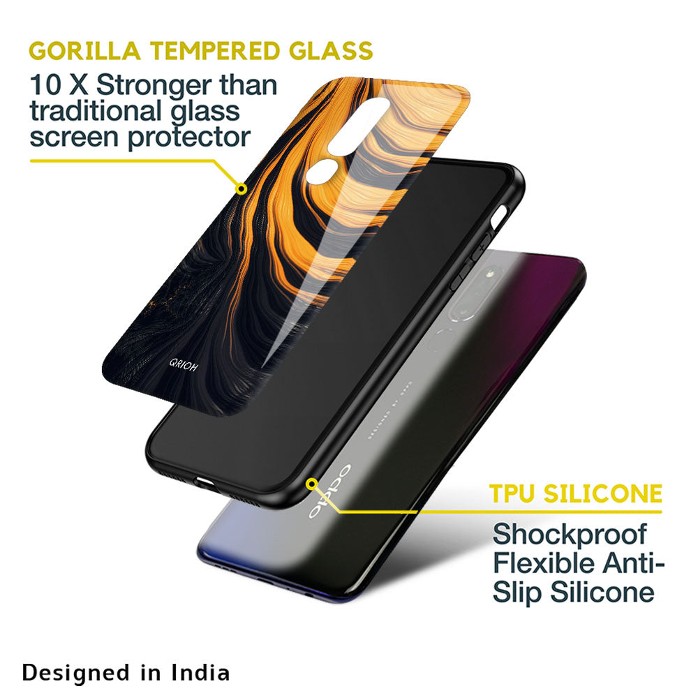 Sunshine Beam Glass Case for Oppo A36
