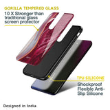 Crimson Ruby Glass Case for Oppo Reno3