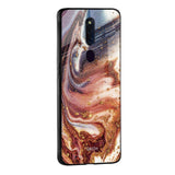 Exceptional Texture Glass Case for Oppo F19 Pro