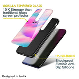 Colorful Waves Glass case for Oppo Reno3