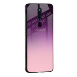 Purple Gradient Glass case for Oppo F21s Pro
