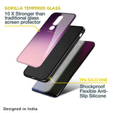 Purple Gradient Glass case for Oppo F21s Pro