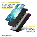 Sea Water Glass case for Oppo Reno7 Pro 5G