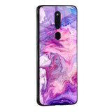 Cosmic Galaxy Glass Case for Oppo A16K