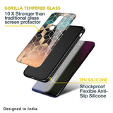 Bronze Texture Glass Case for Oppo Reno8 Pro 5G