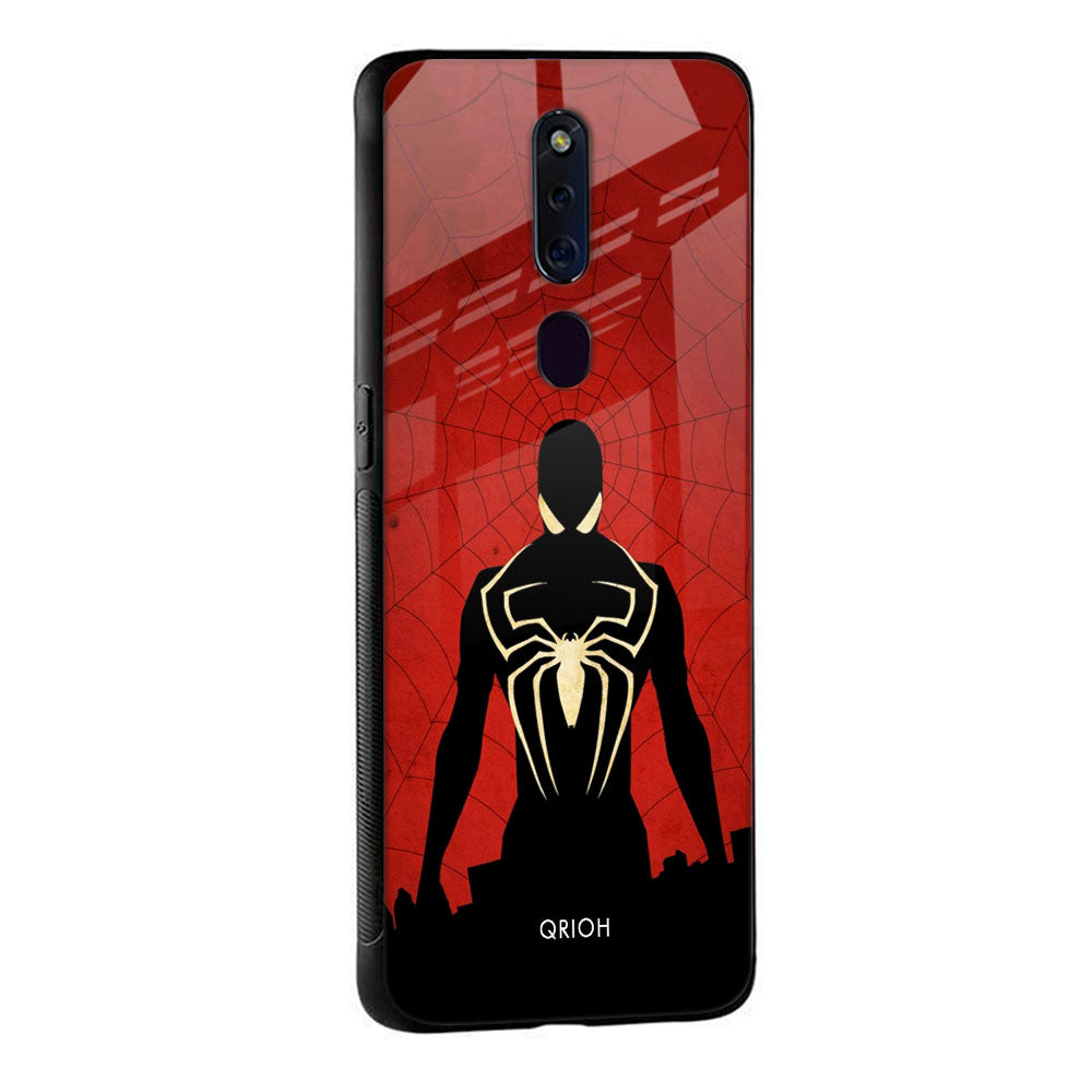 Mighty Superhero Glass Case for Oppo F11 Pro