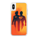 Superhero Orange Neon Sand Glow Case