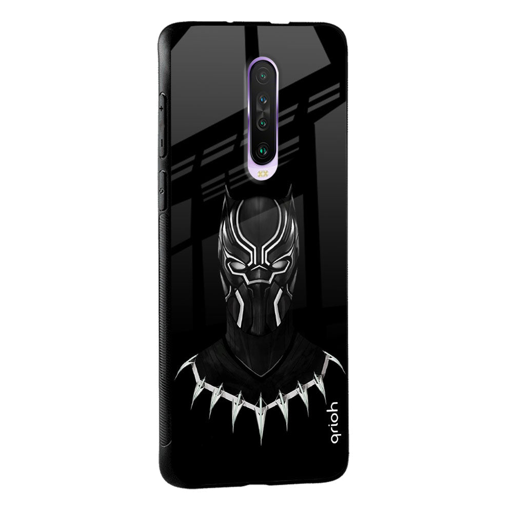 Dark Superhero Glass Case for Poco M5
