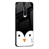 Cute Penguin Glass Case for Poco X3