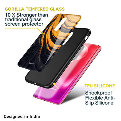 Sunshine Beam Glass Case for Poco M5
