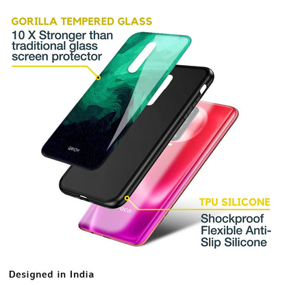 Scarlet Amber Glass Case for Poco M5