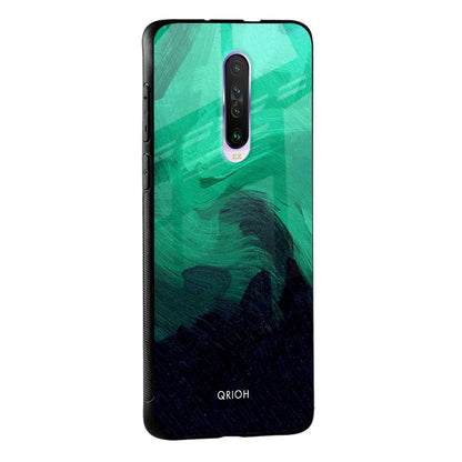 Scarlet Amber Glass Case for Poco M5