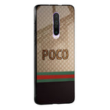 High End Fashion Glass case for Poco M2 Pro