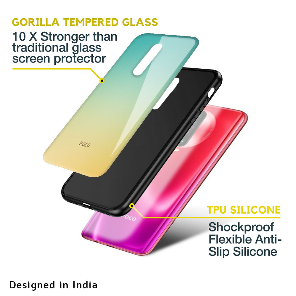 Cool Breeze Glass case for Poco X4 Pro 5G