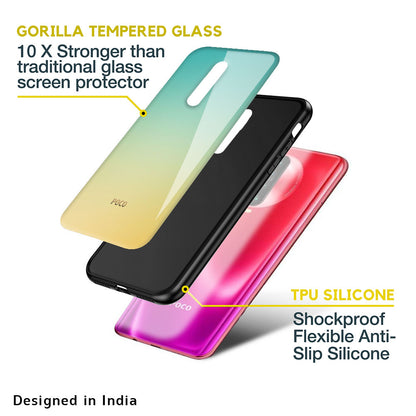 Cool Breeze Glass case for Poco M2 Pro